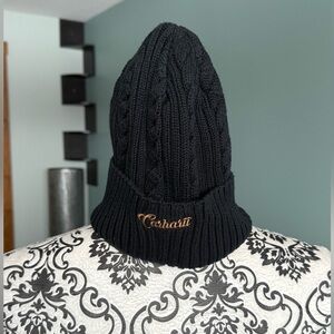 Carhartt Cable Knit Black Beanie